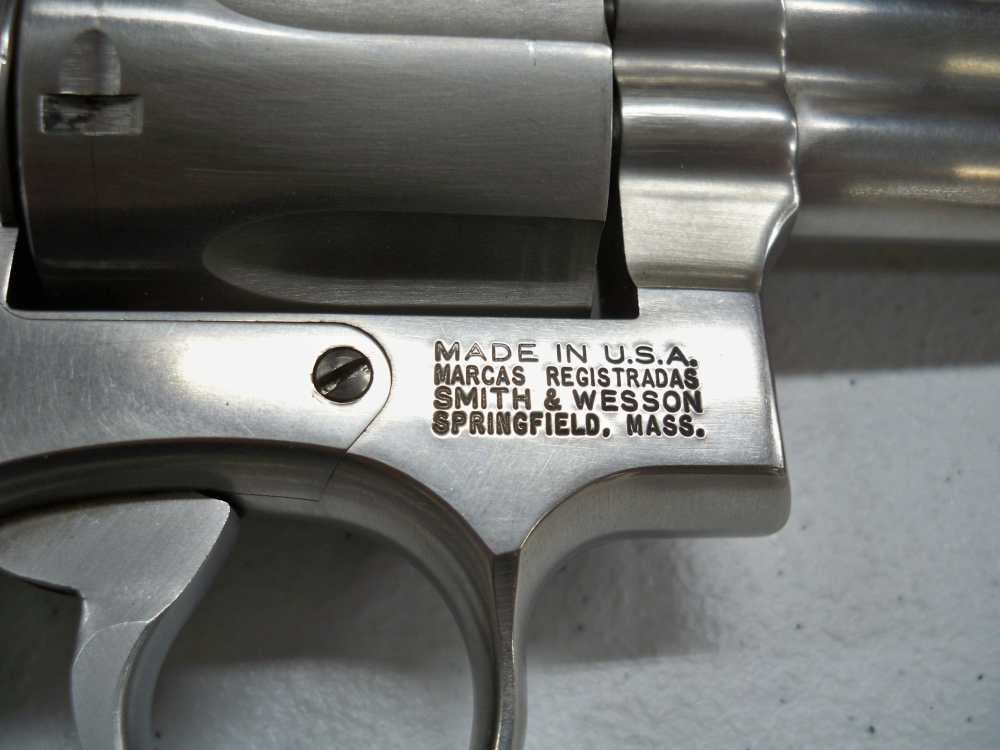 Smith & Wesson 686-1 6" Barrel  Stainless Steel  Very Nice Revolver!-img-10