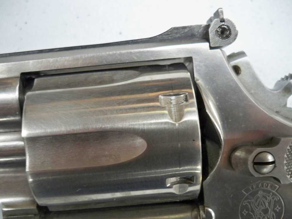Smith & Wesson 686-1 6" Barrel  Stainless Steel  Very Nice Revolver!-img-30