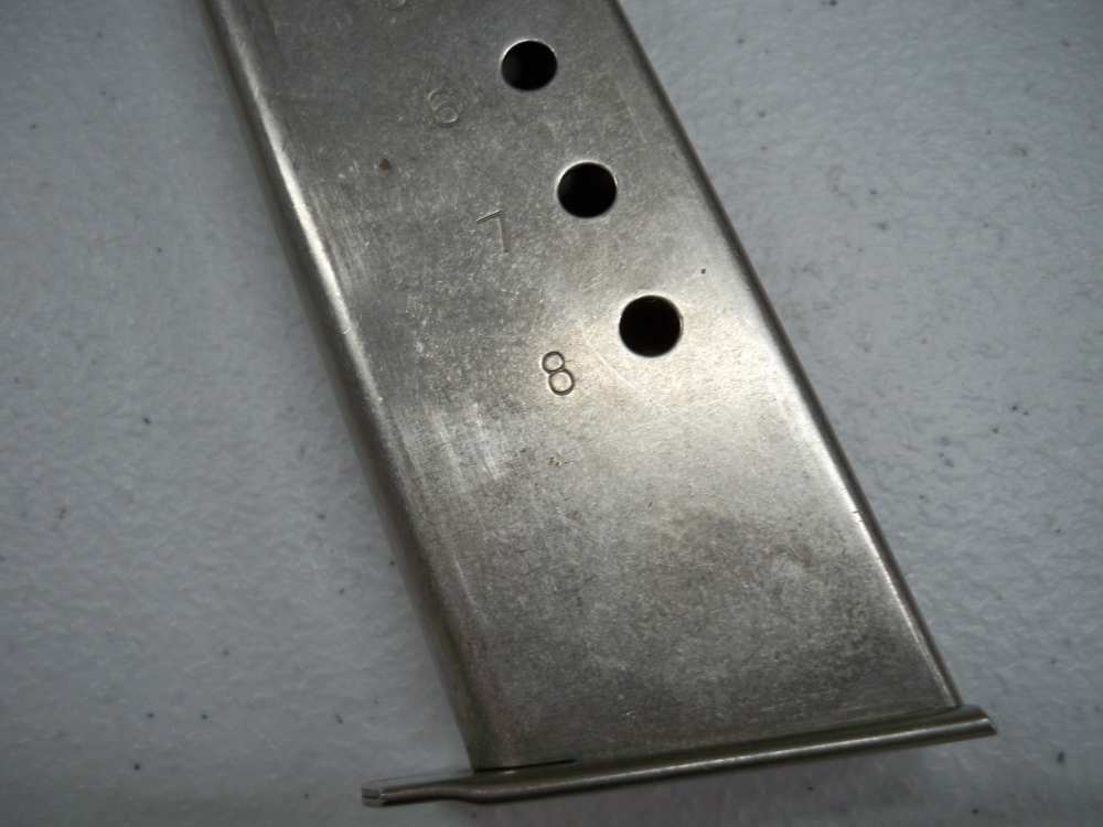 Smith & Wesson 645 / 745 Factory 8rd Mag     Stainless Orange Follower-img-2