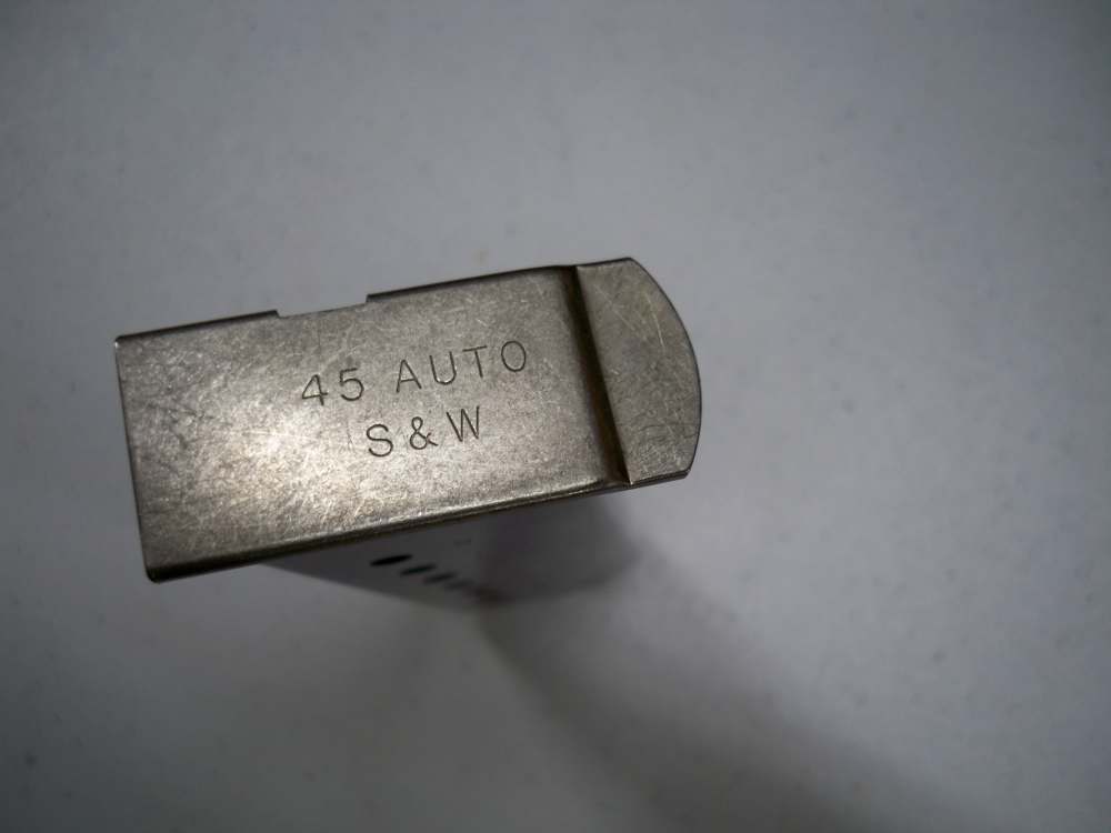 Smith & Wesson 645 / 745 Factory 8rd Mag     Stainless Orange Follower-img-3