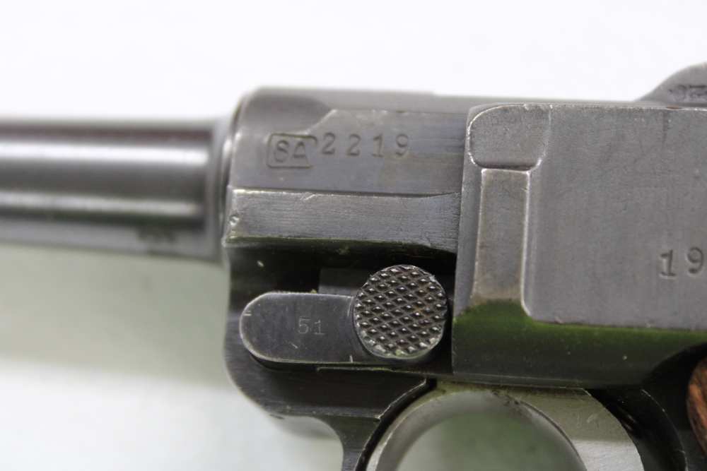 DWM 1917 Luger .30 Luger     SA Marked  Finish Re-Worked  M23    Very Rare!-img-4