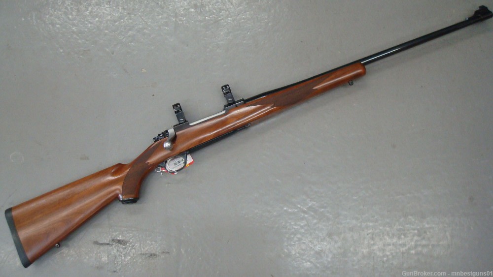 1994 Ruger M77 Mark II - 7mm Rem Mag - 24 " Barrel - Wood/Gloss Blue - NICE-img-0