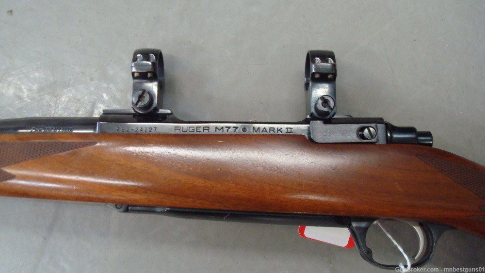 1994 Ruger M77 Mark II - 7mm Rem Mag - 24 " Barrel - Wood/Gloss Blue - NICE-img-3