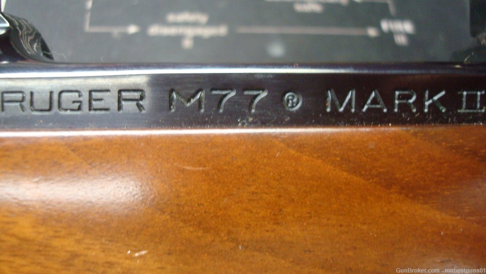 1994 Ruger M77 Mark II - 7mm Rem Mag - 24 " Barrel - Wood/Gloss Blue - NICE-img-8
