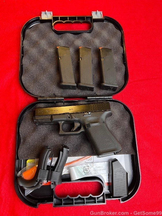 GLOCK 19M 19 FBI FACTORY REBUILT   9mm  Gen 5 - Ameriglo Tritium sights-img-0