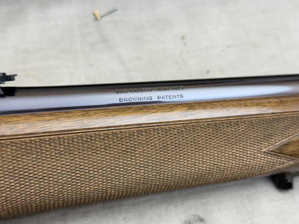LNIB 1975 Belgian Browning BAR .30-06 Grade 1 + Factory Iron Sights-img-4