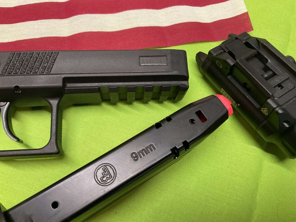CZ P09 Complete Lower Receiver Frame with 1500 Lumen Pistol Light - New-img-9
