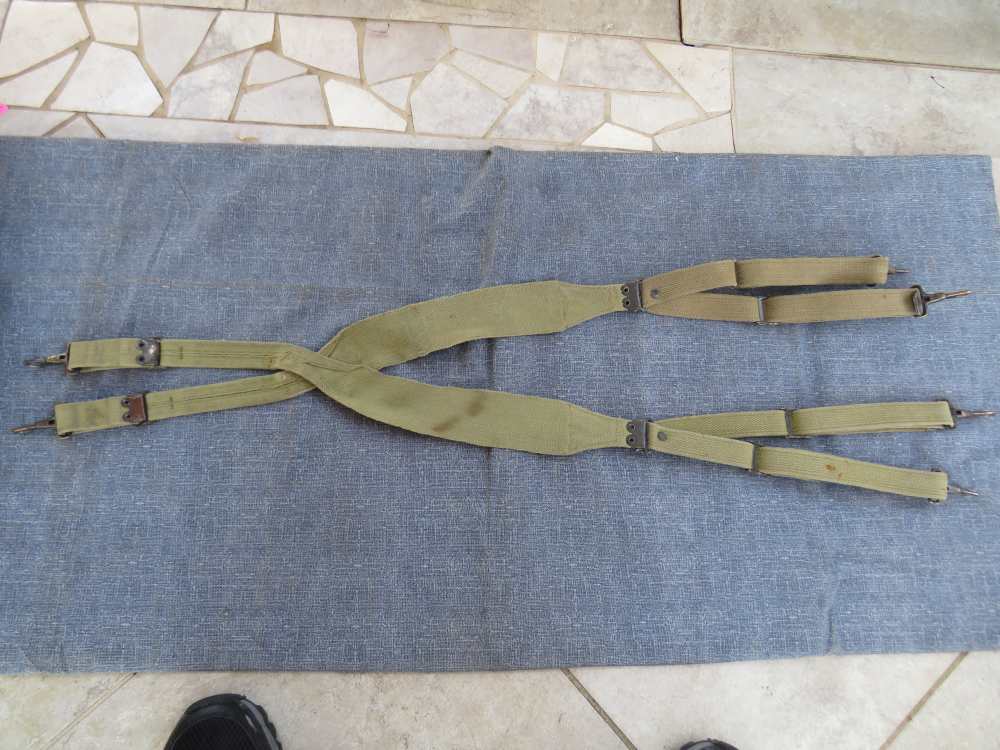 WWII US ARMY M-1936 ACROSS THE BACK X HARNESS 1942-img-4
