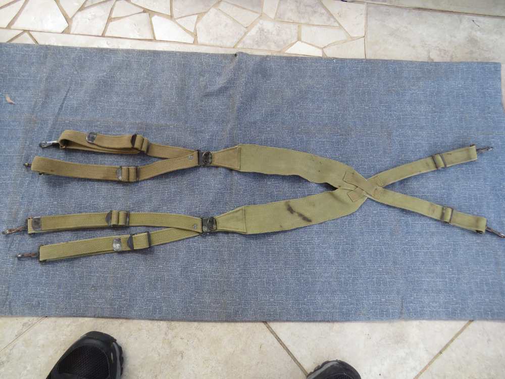 WWII US ARMY M-1936 ACROSS THE BACK X HARNESS 1942-img-0