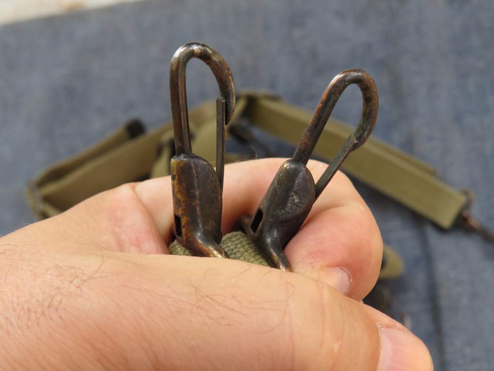 WWII US ARMY M-1936 ACROSS THE BACK X HARNESS 1942-img-11