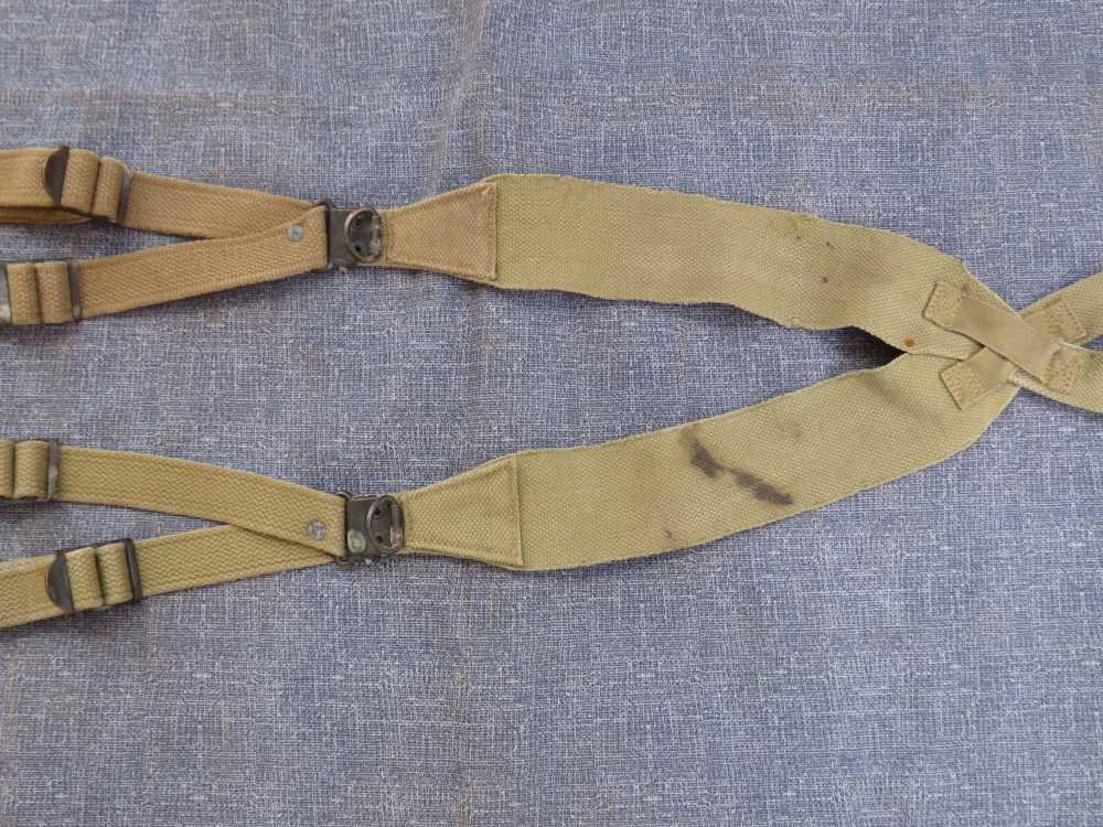 WWII US ARMY M-1936 ACROSS THE BACK X HARNESS 1942-img-2