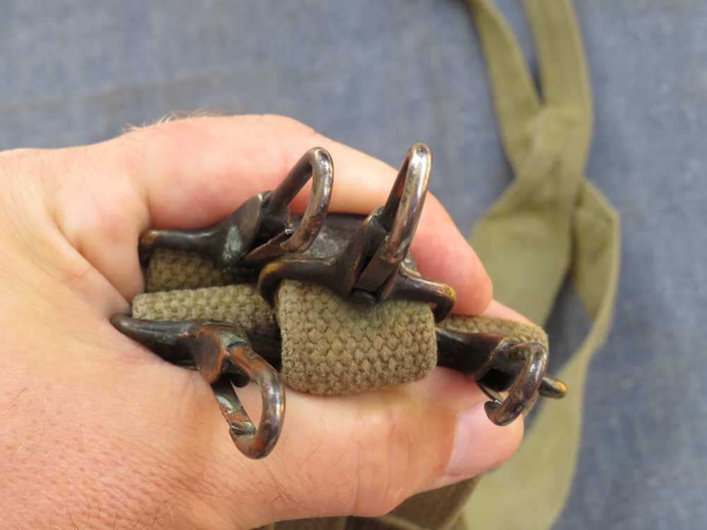 WWII US ARMY M-1936 ACROSS THE BACK X HARNESS 1942-img-9