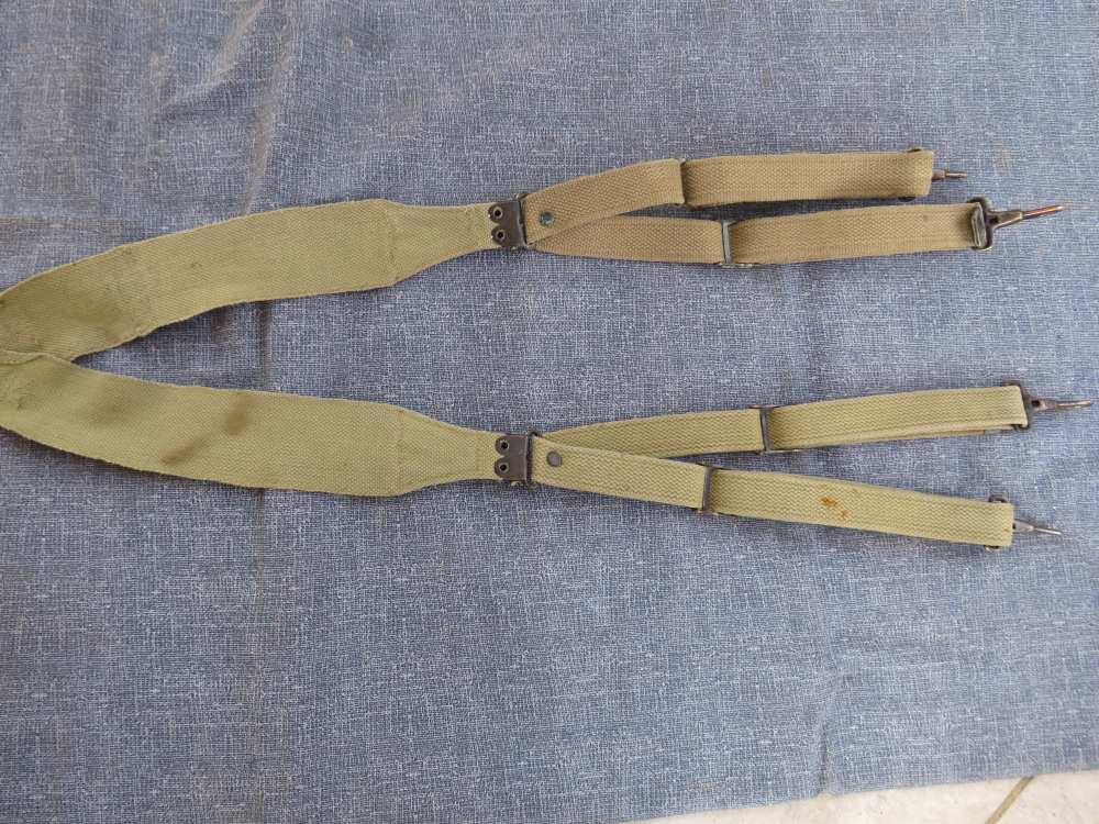 WWII US ARMY M-1936 ACROSS THE BACK X HARNESS 1942-img-6