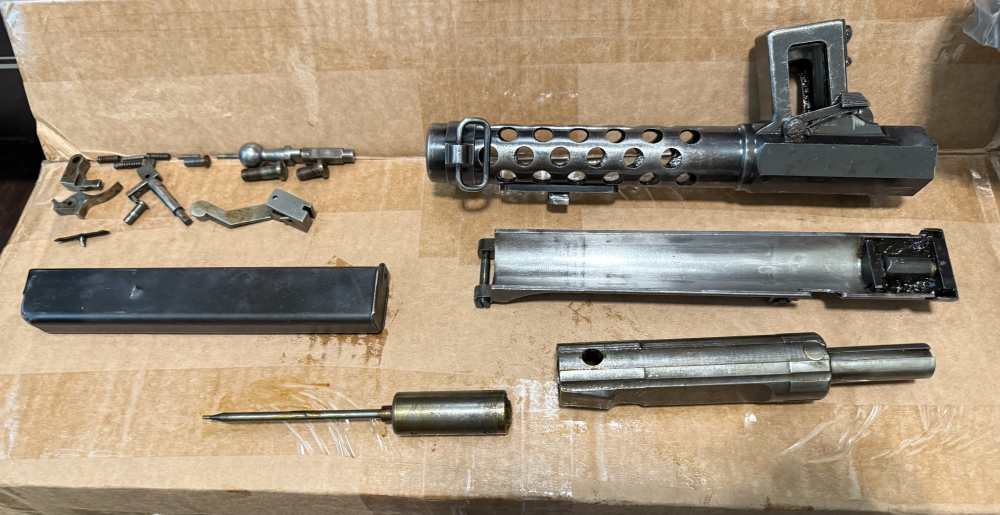 MP34 Parts Kit Submachine Gun Austrian Steyr Solothurn S1-100 MP-34 RARE-img-5