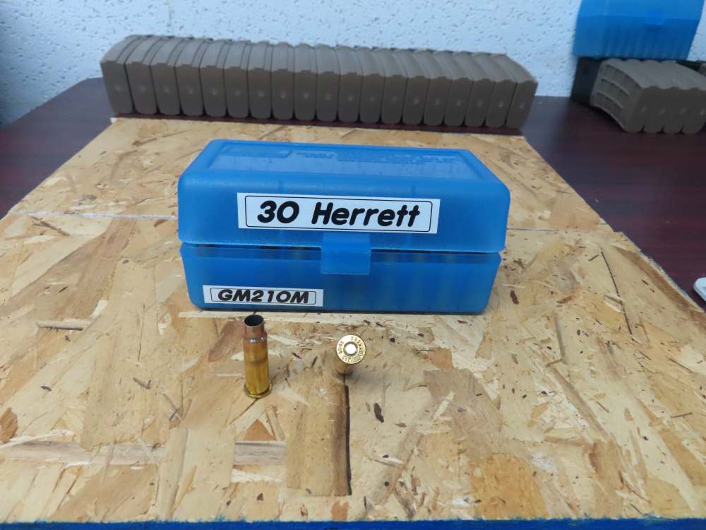30 Herrett Reloading prepped brass 50ct-img-1