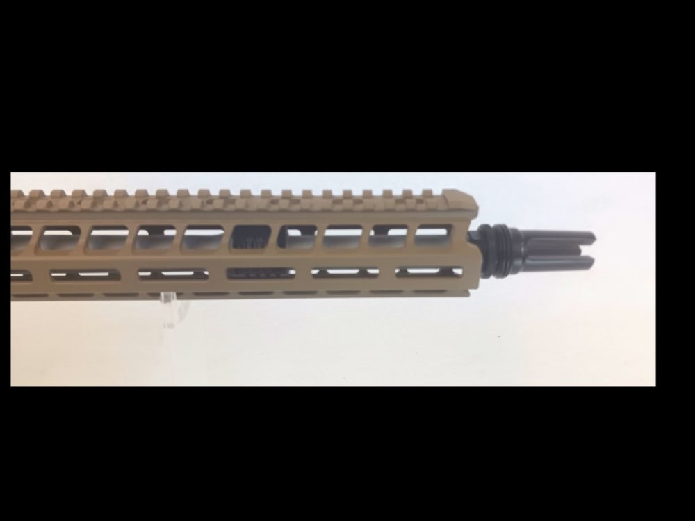 Lantac 223 Wylde MOD 1 14.5" FDE Pinned and welded for 16"-img-3