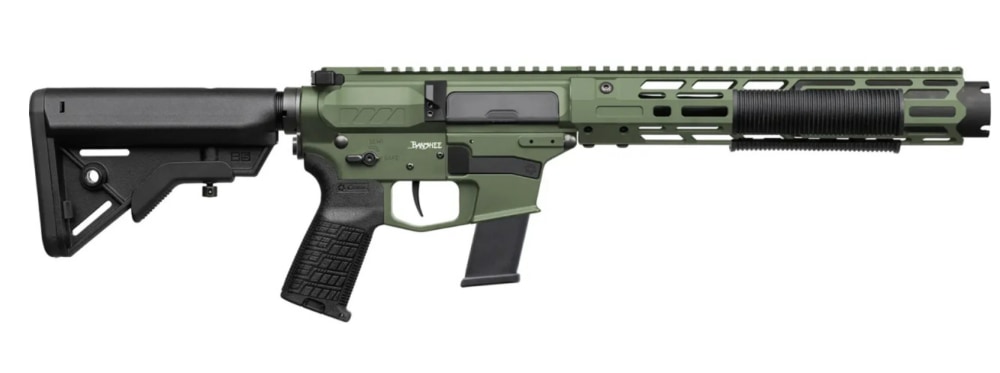 CMMG Unsuppressed ZEROED BANSHEE Mk10 SBR 10mm 10A5ACD-FSG FS Green-img-0