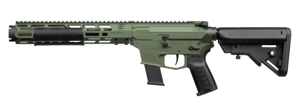 CMMG Unsuppressed ZEROED BANSHEE Mk10 SBR 10mm 10A5ACD-FSG FS Green-img-1