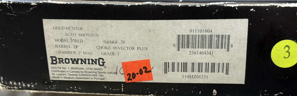 LNIB 2001 Browning Gold 20ga 28" Vent Rib Invector Plus  + 3" Chamber-img-26