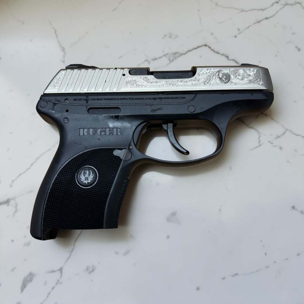 RUGER LC9S Engraved 1 of 1500 NEW IN BOX bought in -img-8