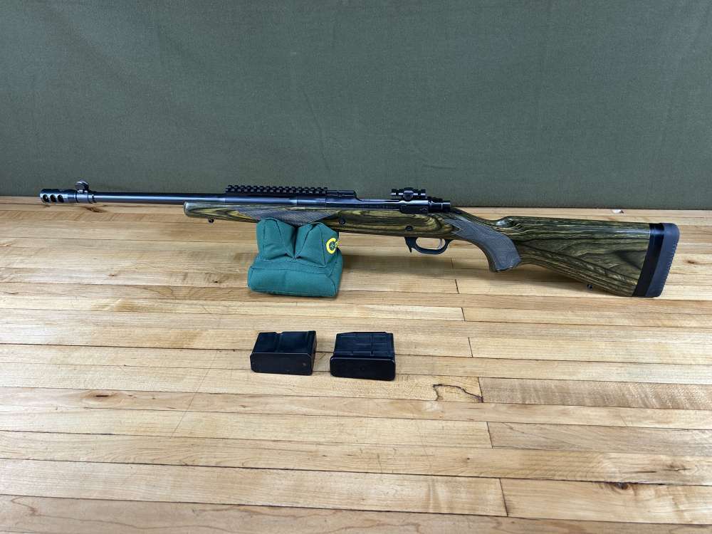 Ruger Gunsite Scout .308 WIN Bolt Action Rifle 16.5" Barrel Used Wood Stock-img-0