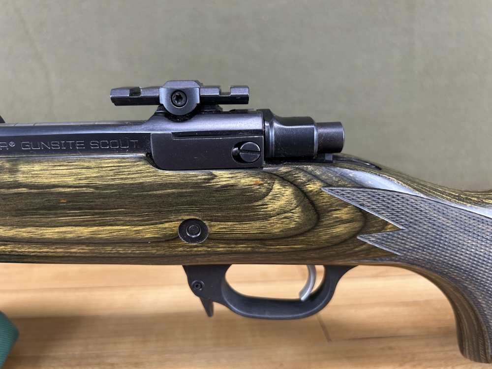 Ruger Gunsite Scout .308 WIN Bolt Action Rifle 16.5" Barrel Used Wood Stock-img-8