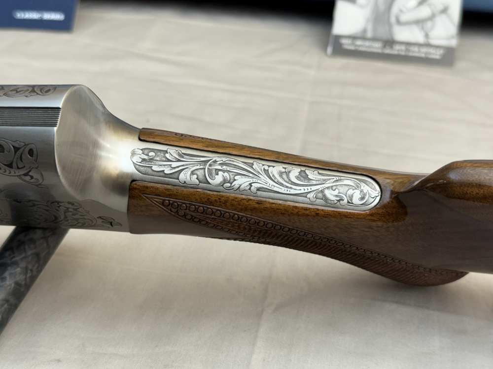 LNIB Belgian Browning Classic A5 12ga Factory Engraved Signed by A. Marcisz-img-8