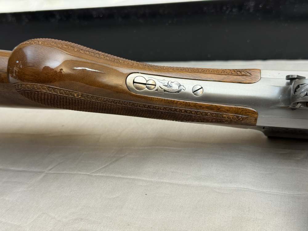 Exc Belgian Browning Classic A5 12ga Factory Engraved Signed by C. Perfido-img-16
