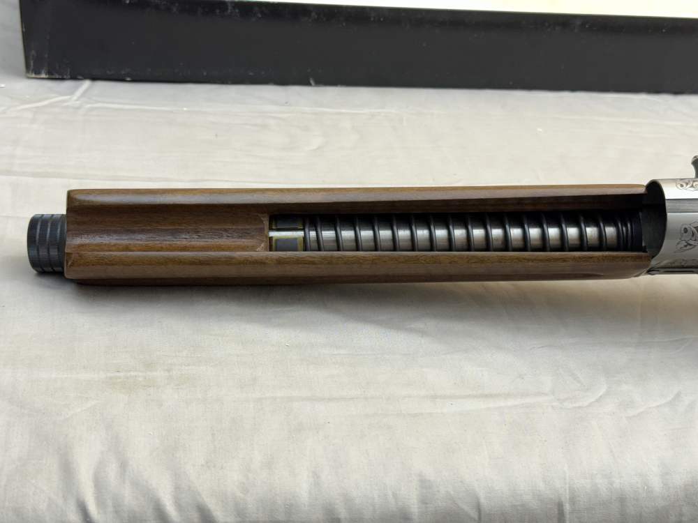 Exc Belgian Browning Classic A5 12ga Factory Engraved Signed by C. Perfido-img-10
