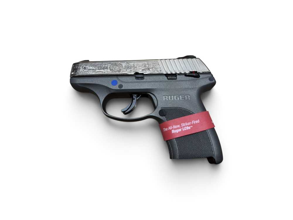 RUGER LC9S 9mm ENGRAVED 150TH ANNIVERSARY NEW in box bought in 2014-img-7