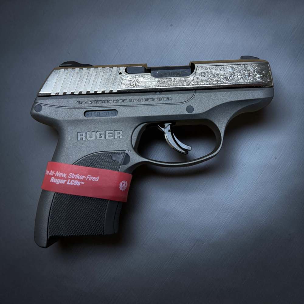 RUGER LC9S 9mm ENGRAVED 150TH ANNIVERSARY NEW in box bought in 2014-img-0