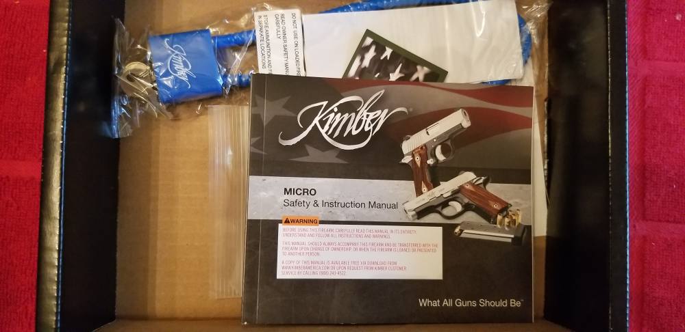 Kimber Micro 9 Stainless Rosewood (LG) (FO) (NIB) Unfired-img-15