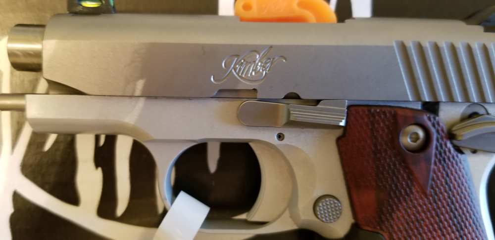 Kimber Micro 9 Stainless Rosewood (LG) (FO) (NIB) Unfired-img-4