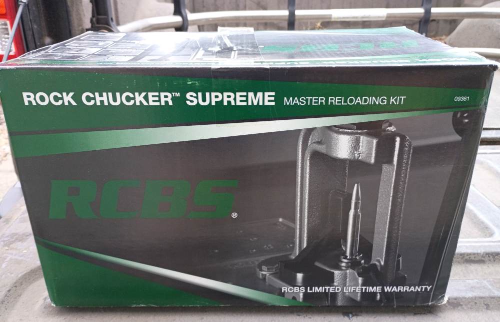 RCBS Rock Chucker Supreme Master Reloading Kit-img-0