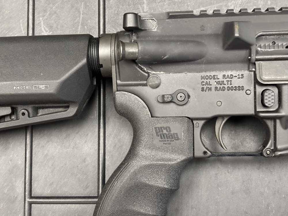 YHM YANKEE HILL TURBO 5.56 UPPER W/ RADICAL FIREARMS LOWER.-img-10
