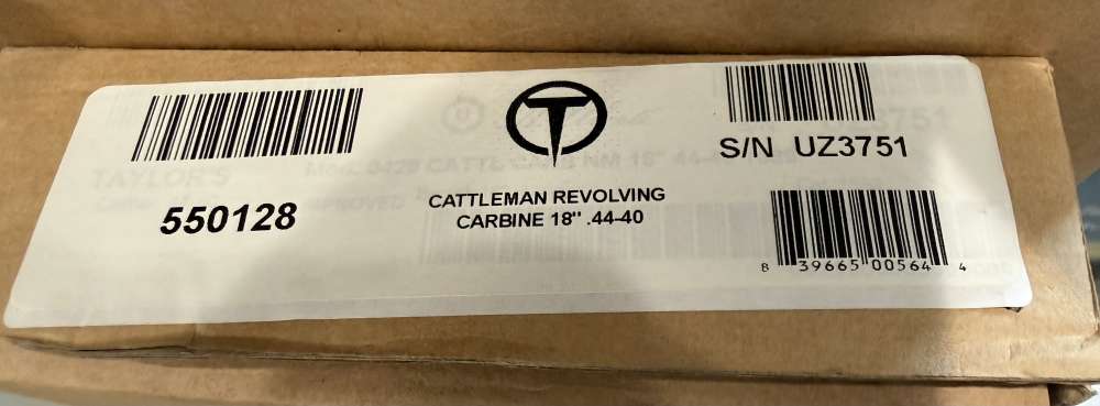 Uberti Taylor’s and Company 1873 Cattleman Carbine 44-40 44 WCF-img-5