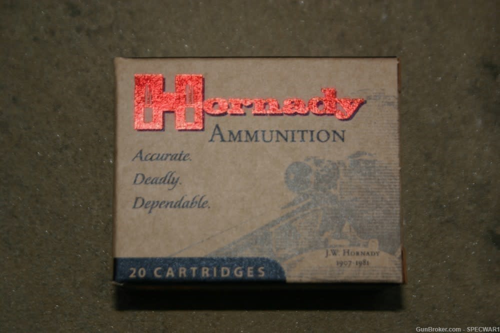 HORNADY 10MM AUTO 155GR XTP 1265 FPS MUZZLE VELOCITY-img-0