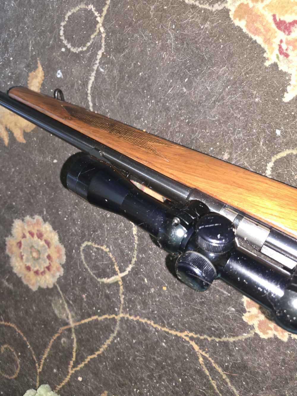 Winchester 310 22lr single shot bolt action rifle tasco scope-img-2