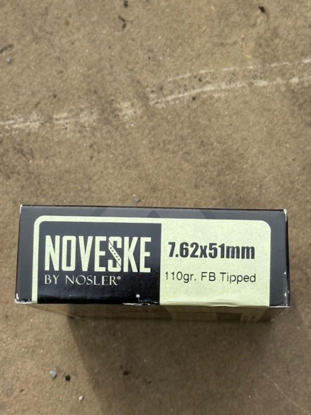 NOVESKE COLLECTOR AMMO 7.62X51 110GR FB TIPPED -img-1