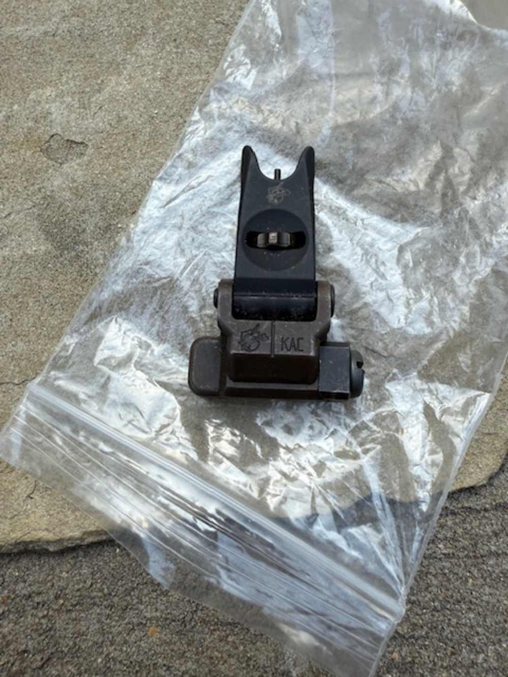 KAC ULTRA RARE EARLY ORIGINAL MICRO FRONT BATTLE SIGHT MK12 MOD1-img-1