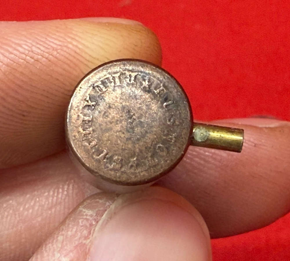 Antique Belgian 1850s Fusnot 12mm Pinfire Ammo x5 Lot-img-5