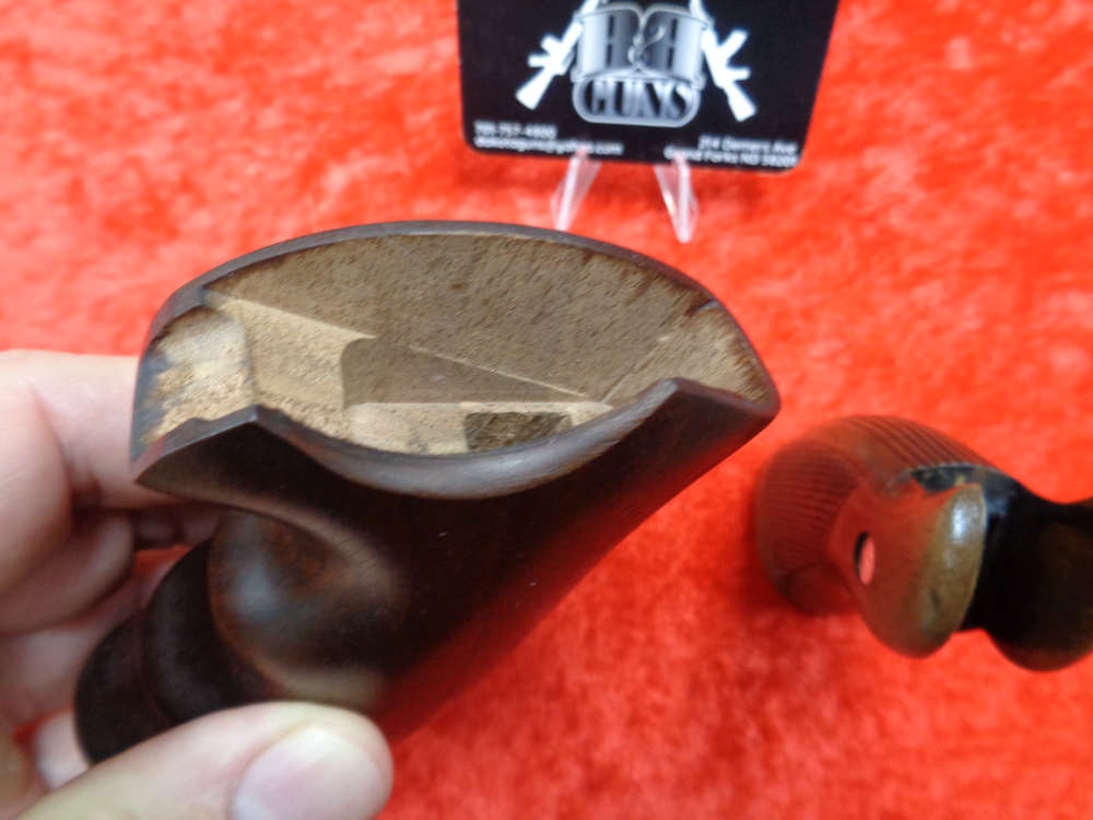 2 Dan Wesson Service DA Wood Grips Model 14 15 357 38 Original WE TRADE-img-14