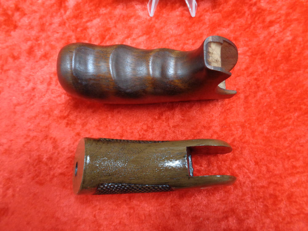2 Dan Wesson Service DA Wood Grips Model 14 15 357 38 Original WE TRADE-img-18