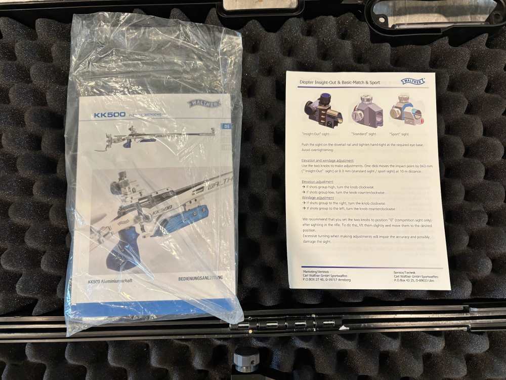 Walther KK500-M Blacktec 22LR High Precision Match Rifle Left & Right Hand-img-9