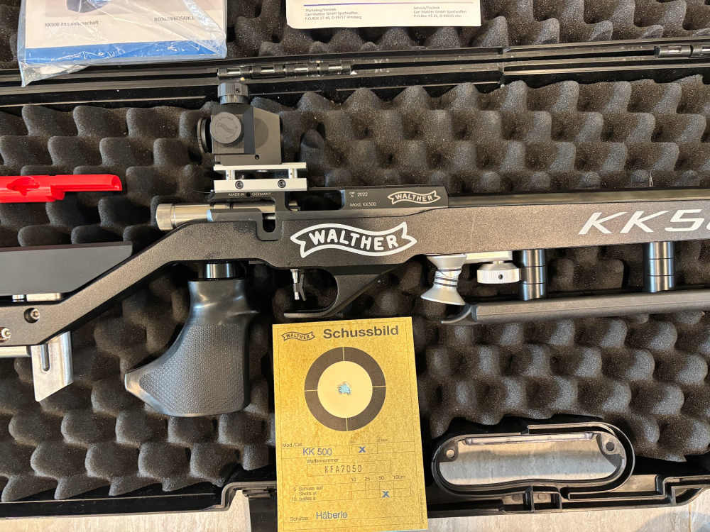 Walther KK500-M Blacktec 22LR High Precision Match Rifle Left & Right Hand-img-0
