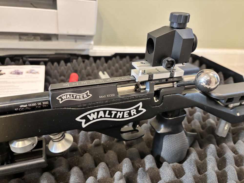 Walther KK500-M Blacktec 22LR High Precision Match Rifle Left & Right Hand-img-2