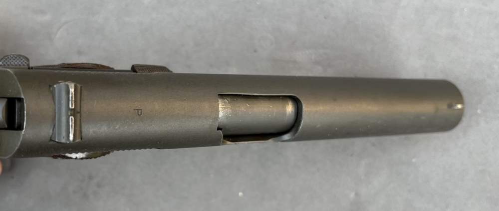 1943 WWII US Army Colt M1911A1 with 1942 US holster & web belt-img-14