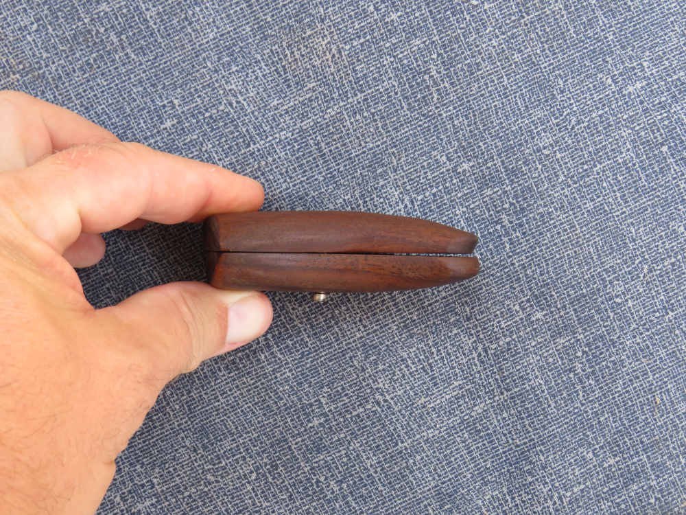 VINTAGE COLT REVOLVER WOOD GRIPS Maybe Colt Police Positive Special Exc Con-img-6