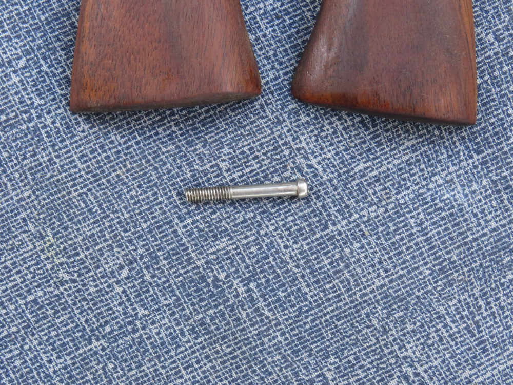 VINTAGE COLT REVOLVER WOOD GRIPS Maybe Colt Police Positive Special Exc Con-img-9