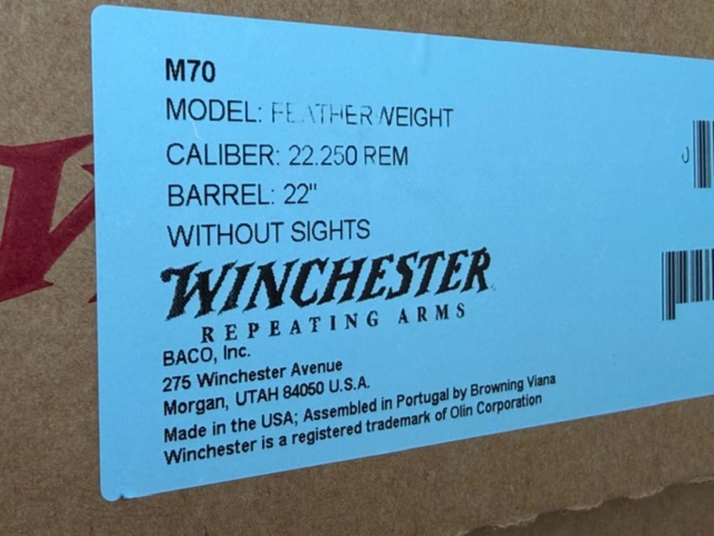 Winchester M70   Featherweight 22-250 Rem 22" NIB-img-5